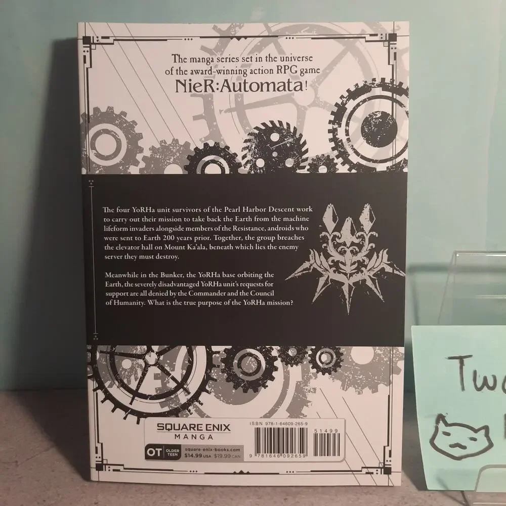 📚 YoRHa: Pearl Harbor Descent Record NieR:Automata Vol. 1-4 ENG Manga Bundle